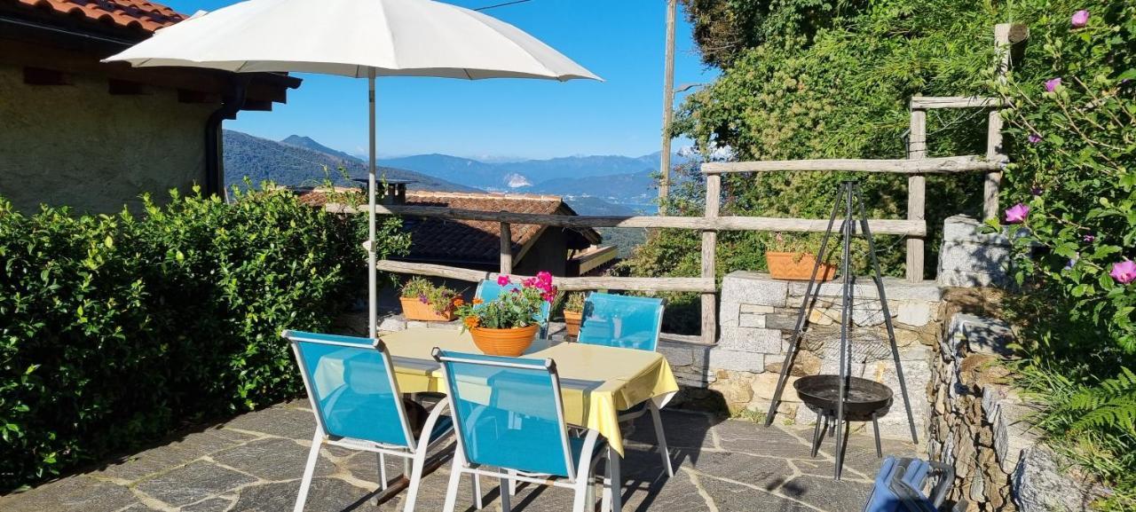 Villa Casa al Sasso Bedigliora Exterior foto